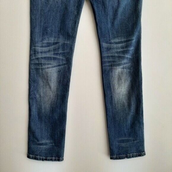 PARASUCO Distressed Skinny Fit Blue Jeans Sz 28 - Picture 7 of 9